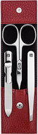Zwilling  BT Classic Inox Dámská kožená sada na manikúru č.97684 červená - Manicure Set