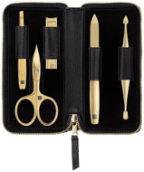 Zwilling BT Premium Gold Dámská kožená sada na manikúru č.97748 černá - Manicure Set