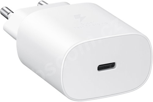 Samsung TRAVEL ADAPTER 25W C TO C WHITE BULK - Wall Charger - Main image