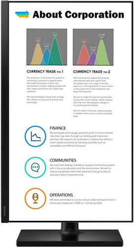 27" Samsung F27T450 Main image 27" Samsung F27T450 - Monitor - Main image