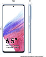 Samsung A536B GALAXY A53 5G 256GB AWESOME BLUE - Mobile Phone
