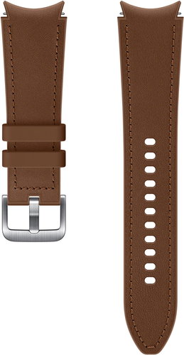 Samsung HYBRID LEATHER BAND 20MM M/L WATCH5 - CAMEL - Watch Strap - Main image