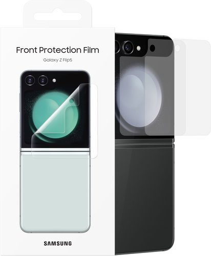 Samsung FRONT PROTECTION FILM TRANSPARENT - GALAXY Z FLIP5 Main image Samsung FRONT PROTECTION FILM TRANSPARENT - GALAXY Z FLIP5 - Film Screen Protector - Main image