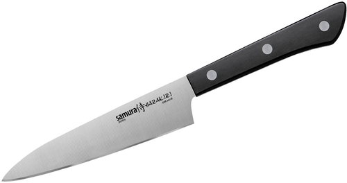 Samura HARAKIRI Utility Knife 12cm (Black) - Kitchen Knife - Main image