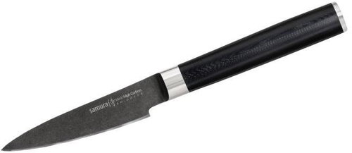 Samura MO-V Stonewash Fruit and Vegetable Knife 9cm (SM-0010B) - Kitchen Knife - Main image