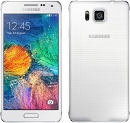 Samsung Galaxy Alpha (SM-G850F) Dazzling White - Mobilný telefón