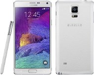 Samsung Galaxy Note 4 (SM-N910F) Frost White  - Mobile Phone