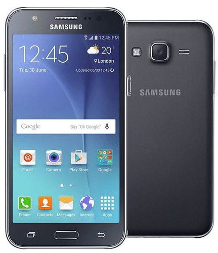Samsung Galaxy J5 Duos (SM-J500F / DS) black Dual SIM - Mobile Phone - Main image