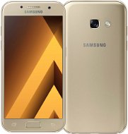 Samsung Galaxy A3 (2017) zlatý - Mobilní telefon