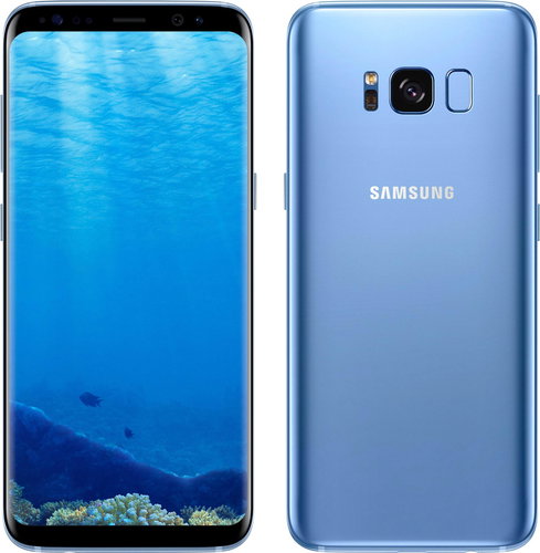 Samsung Galaxy S8 blue - Mobile Phone - Main image
