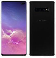 Samsung Galaxy S10 + Dual SIM 128GB Schwarz + Schutzglas - Handy