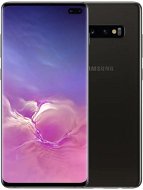 Samsung Galaxy S10+ Dual SIM 128GB Ceramic Black - Mobile Phone