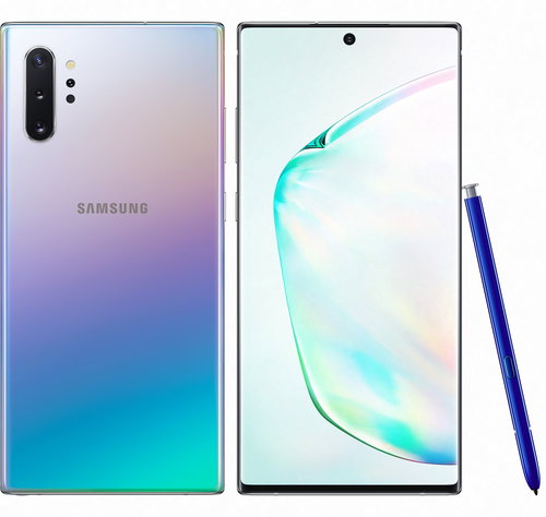 Samsung Galaxy Note10+ Dual SIM 512GB Gradient Silver - Mobile Phone - Main image