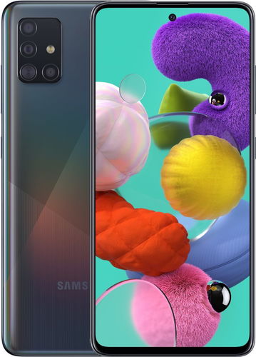 Samsung Galaxy A51 černá - Mobilní telefon - Hlavní obrázek