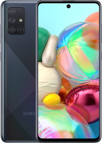 Samsung Galaxy A71, Black Main image Samsung Galaxy A71, Black - Mobile Phone - Main image
