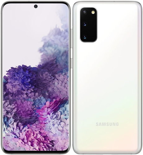 Samsung Galaxy S20 White - Mobile Phone - Main image