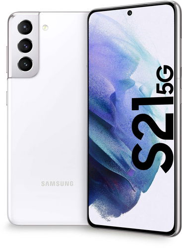 Samsung Galaxy S21 5G 256 GB biely - Mobilný telefón - Hlavný obrázok