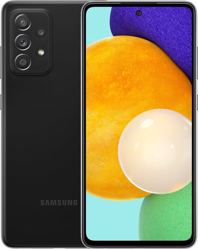 Samsung Galaxy A52 5G Black - Mobile Phone - Main image