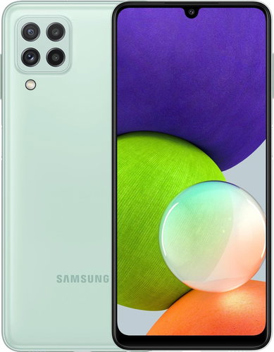Samsung Galaxy A22 64GB Green - Mobile Phone - Main image