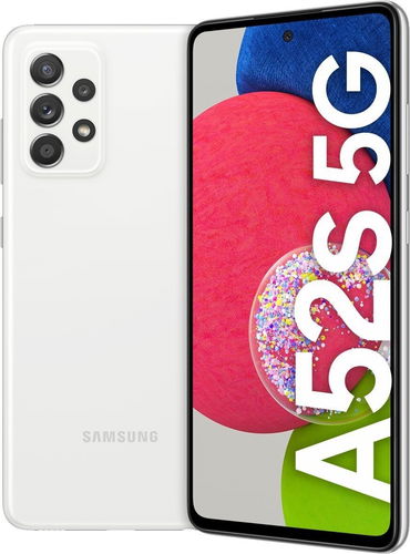 Samsungu Galaxy A52s 5G bílá - Mobilní telefon - Hlavní obrázek