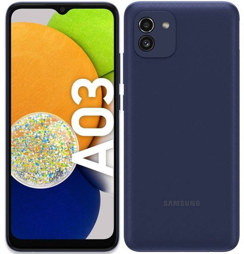 Samsung Galaxy A03 Blue - Mobile Phone - Main image
