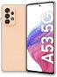 Samsung Galaxy A53 5G 256 GB oranžový - Mobilný telefón