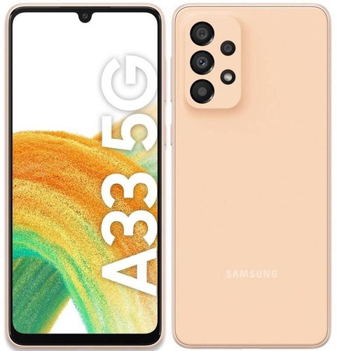 Samsung Galaxy A33 Orange - Mobile Phone - Main image