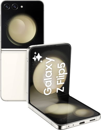 Samsung Galaxy Z Flip5 8 GB/256 GB béžová - Mobilný telefón - Hlavný obrázok