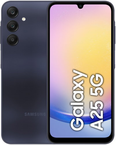 Samsung Galaxy A25 5G 6 GB / 128 GB Schwarz Hauptbild Samsung Galaxy A25 5G 6 GB / 128 GB Schwarz - Handy - Hauptbild
