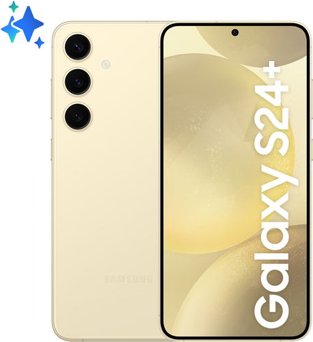 Samsung Galaxy S24+ 12 GB/256 GB, žltý - Mobilný telefón - Hlavný obrázok