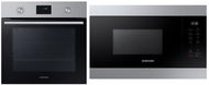 SAMSUNG NV68A1170BS/OL + MG22M8274AT/E2 - Built-in Oven & Microwave Set