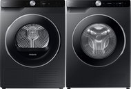 SAMSUNG DV90T6240LB/S7 + SAMSUNG EcoBubble WW90DG6U85LBU4 - Washer Dryer Set