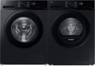 SAMSUNG EcoBubble WW11DG5B25ABLE + SAMSUNG DV90CGC2A0ABLE - Washer Dryer Set