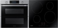 SAMSUNG Dual Cook FlexNV75N5671RS/OL + SAMSUNG NZ64M3707AK/UR - Oven & Cooktop Set