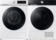 SAMSUNG BESPOKE AI WW11DB7B34GWU4 + DV90BB7445GES7 - Set pračka a sušička