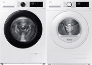 SAMSUNG WW11DG5B25AELE + SAMSUNG DV90DG52A0TELE - Set práčka a sušička