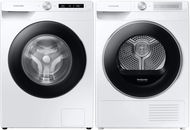 SAMSUNG EcoBubble WW90T504DAWCS7 + DV90T6240LH/S7 - Set pračka a sušička