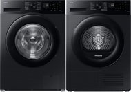 SAMSUNG WW80CGC04DABLE + SAMSUNG DV90DG52A0ABLE - Washer Dryer Set