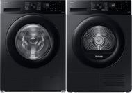 SAMSUNG DV90DG52A0ABLE + SAMSUNG EcoBubble WW11DG5B25ABLE - Washer Dryer Set