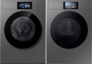 SAMSUNG Bespoke AI WF90H11C4ST2 11kg + SAMSUNG Bespoke AI DV90F09F4SU4 - Washer Dryer Set