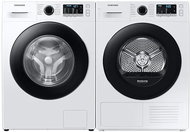 SAMSUNG WW70TA046AE/LE + SAMSUNG DV80TA220AE/LE - Washer Dryer Set