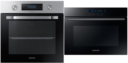 SAMSUNG Dual Cook NV70M3541RS/EO + SAMSUNG NQ50K5137KB/EO - Built-in Oven & Microwave Set - Main image