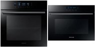SAMSUNG NV70M5520CB/EO Dual Cook + SAMSUNG NQ50K5137KB/EO - Built-in Oven & Microwave Set