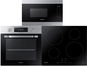 SAMSUNG Dual Cook NV70M3541RS/EO + SAMSUNG NZ64M3707AK/UR + SAMSUNG MG22M8074AT/EO - Set rúra, varná doska a mikrovlnná rúra