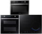 SAMSUNG Dual Cook Flex NV75N7677RS/EO + SAMSUNG NZ64N9777GK/E1 + SAMSUNG NQ50J5530BS/EO - Set rúra, varná doska a mikrovlnná rúra