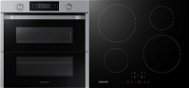 SAMSUNG Dual Cook Flex NV75N5671 RS/OL + SAMSUNG NZ64F3NM1AB/UR - Oven & Cooktop Set