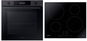 SAMSUNG NV7B44403AB/U3 Dual Cook + SAMSUNG NZ64M3707AK/OL - Oven & Cooktop Set