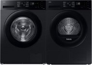 SAMSUNG EcoBubble WW80CGC04DABLE + DV80CGC2B0ABLE - Washer Dryer Set