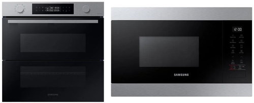 SAMSUNG NV7B4545VAS/U3 + MG22M8274AT/E2 Main image SAMSUNG NV7B4545VAS/U3 + MG22M8274AT/E2 - Built-in Oven & Microwave Set - Main image