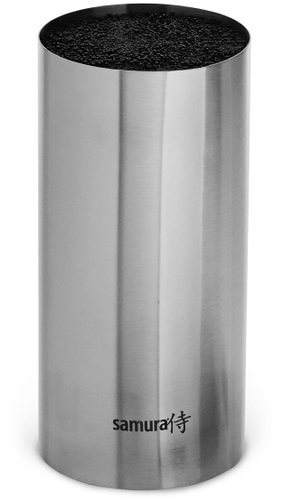 Samura Knife stand with bristles (stainless steel) (KBM-100) - Knife Block - Main image